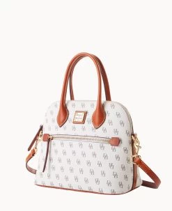 Gretta Domed Satchel Bone -Online Sale Dooney & Bourke B1954G NGBOPATN ALT1
