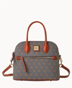 Gretta Domed Satchel Bone -Online Sale Dooney & Bourke B1954G NGSLPATN