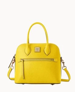 Saffiano Domed Satchel Black 35 Saffiano Domed Satchel Black -Online Sale Dooney & Bourke B1954G SIFOSIFO