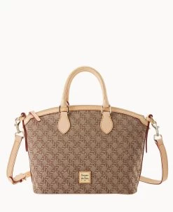 Maritime Domed Satchel Brown -Online Sale Dooney & Bourke B1954G XEBNSVNA 1