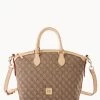 Maritime Domed Satchel Brown -Online Sale Dooney & Bourke B1954G XEBNSVNA