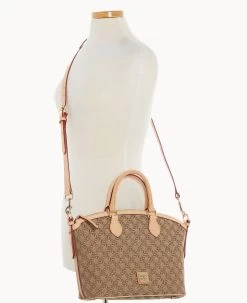 Maritime Domed Satchel Brown -Online Sale Dooney & Bourke B1954G XEBNSVNA ALT4 1