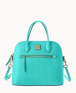 Saffiano Large Domed Satchel Amber 37 Saffiano Large Domed Satchel Amber -Online Sale Dooney & Bourke B1955G SIMISIMI