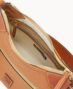 Pebble Grain Small Hobo Caramel -Online Sale Dooney & Bourke B1956G 9PCAPAKR ALT2