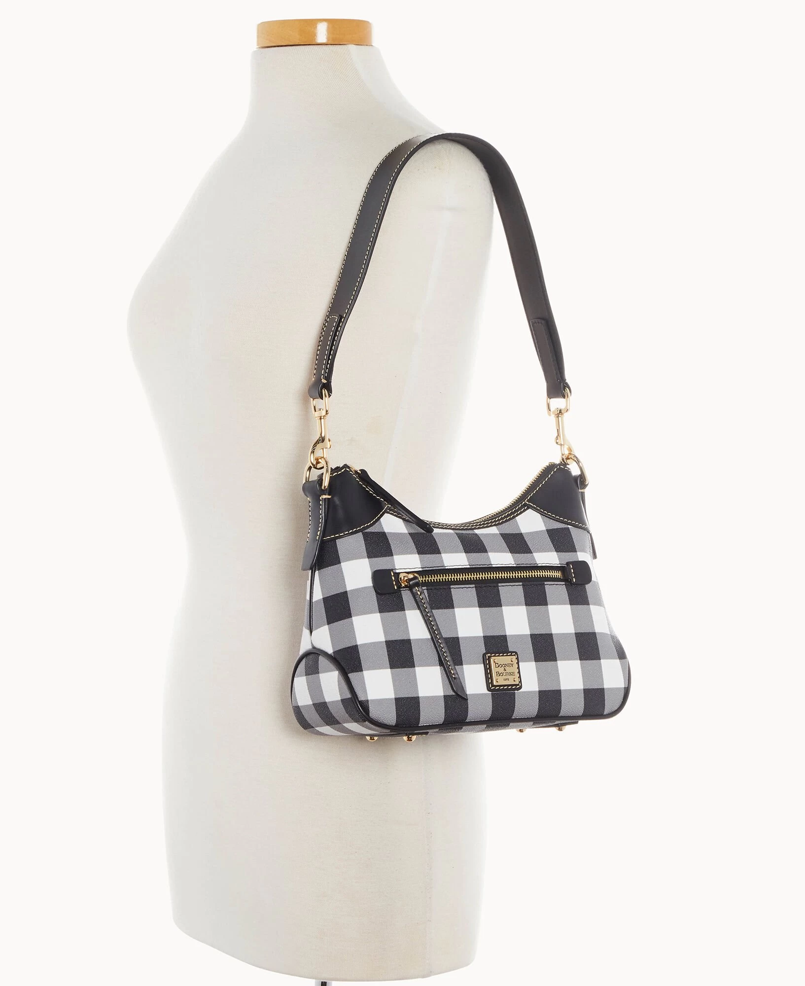 Tucker Small Hobo Black 10 Tucker Small Hobo Black - Image 8