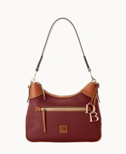 Pebble Grain Hobo Wine 36 Pebble Grain Hobo Wine -Online Sale Dooney & Bourke B1957G 9PBXPAKR