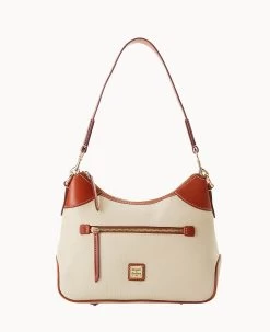 Pebble Grain Hobo Brown Tmoro -Online Sale Dooney & Bourke B1957G AWBOPATNLING