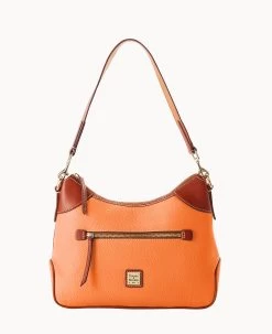 Pebble Grain Hobo Brown Tmoro -Online Sale Dooney & Bourke B1957G AWCRPATNLING