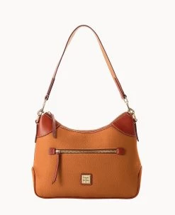 Pebble Grain Hobo Brown Tmoro -Online Sale Dooney & Bourke B1957G AWFCPATNLING