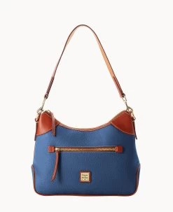 Pebble Grain Hobo Brown Tmoro -Online Sale Dooney & Bourke B1957G AWJEPATNLING