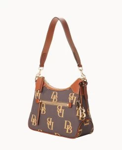 Monogram Hobo Brown Tmoro 29 Monogram Hobo Brown Tmoro -Online Sale Dooney & Bourke B1957G QRBMPAKR ALT1 1