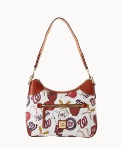 MLB Nationals Hobo NATIONALS 15 MLB Nationals Hobo NATIONALS -Online Sale Dooney & Bourke B1957G QUMWPATNNTNL 1