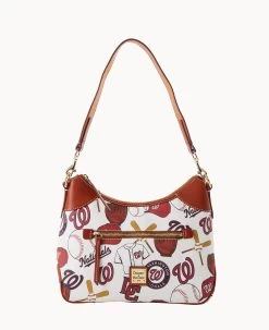 MLB Nationals Hobo NATIONALS 19 MLB Nationals Hobo NATIONALS -Online Sale Dooney & Bourke B1957G QUMWPATNNTNL 2