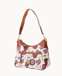 MLB Nationals Hobo NATIONALS 12 MLB Nationals Hobo NATIONALS -Online Sale Dooney & Bourke B1957G QUMWPATNNTNL ALT1