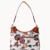 NFL Patriots Hobo PATRIOTS -Online Sale Dooney & Bourke B1957G QWMWPATNPATR