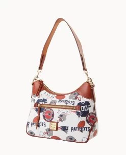 NFL Patriots Hobo PATRIOTS -Online Sale Dooney & Bourke B1957G QWMWPATNPATR ALT1 1