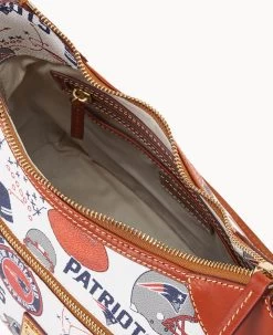 NFL Patriots Hobo PATRIOTS -Online Sale Dooney & Bourke B1957G QWMWPATNPATR ALT2