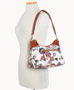 NFL Patriots Hobo PATRIOTS -Online Sale Dooney & Bourke B1957G QWMWPATNPATR ALT4