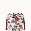 NFL Patriots Small Drawstring PATRIOTS -Online Sale Dooney & Bourke B1959G QWMWPATNPATR