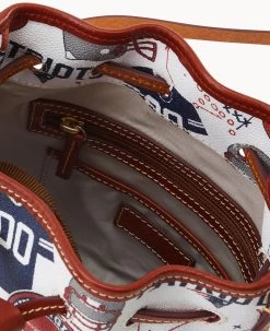 NFL Patriots Small Drawstring PATRIOTS -Online Sale Dooney & Bourke B1959G QWMWPATNPATR ALT2 1