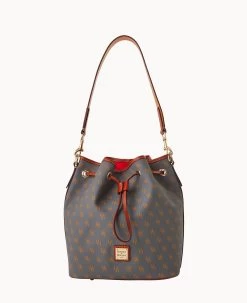 Gretta Drawstring Bone -Online Sale Dooney & Bourke B1961G NGSLPATN
