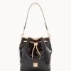Patent Drawstring Black -Online Sale Dooney & Bourke B1961G PTBLSVNA