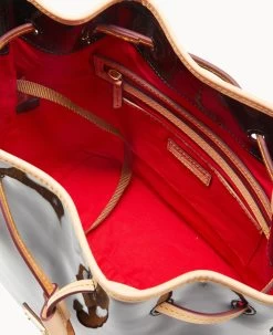 Patent Drawstring Black -Online Sale Dooney & Bourke B1961G PTBLSVNA ALT2