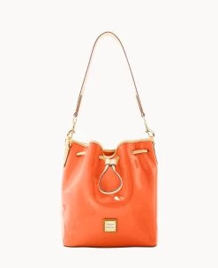 Patent Drawstring Black -Online Sale Dooney & Bourke B1961G PTCESVNA