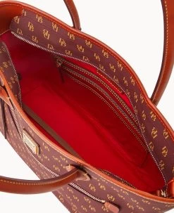 Gretta Tote Bordeaux -Online Sale Dooney & Bourke B1964G NGBXPATN ALT2