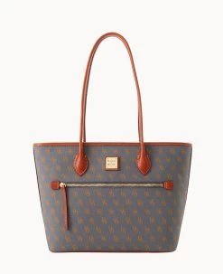 Gretta Tote Bordeaux -Online Sale Dooney & Bourke B1964G NGSLPATN
