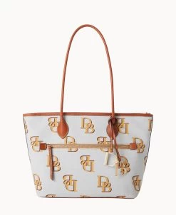 Monogram Tote Avocado -Online Sale Dooney & Bourke B1964G QR5FPAKR