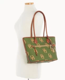 Monogram Tote Avocado -Online Sale Dooney & Bourke B1964G QRAVPAKR ALT4