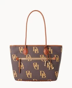 Monogram Tote Avocado -Online Sale Dooney & Bourke B1964G QRBMPAKR