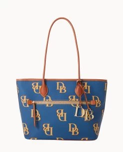 Monogram Tote Avocado -Online Sale Dooney & Bourke B1964G QRJEPAKR
