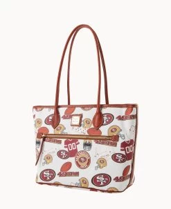 NFL 49ERS Tote 49ERS -Online Sale Dooney & Bourke B1964G QWMWPATN49ER ALT1 1
