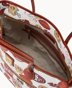 NFL 49ERS Tote 49ERS -Online Sale Dooney & Bourke B1964G QWMWPATN49ER ALT2