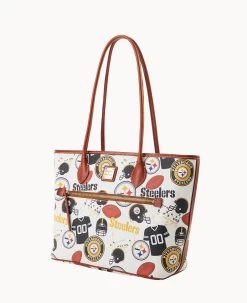 NFL Steelers Tote STEELERS -Online Sale Dooney & Bourke B1964G QWMWPATNSTLR ALT1 1