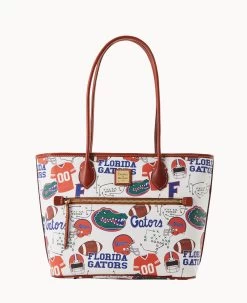 Collegiate University Of Florida Tote U OF FLORIDA -Online Sale Dooney & Bourke B1964G QXMWPATNFLA0 2