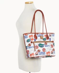 Collegiate University Of Florida Tote U OF FLORIDA -Online Sale Dooney & Bourke B1964G QXMWPATNFLA0 ALT4