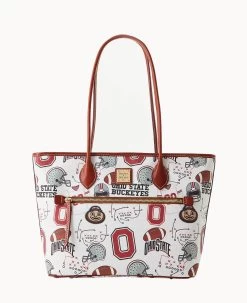 Collegiate Ohio State University Tote OHIO STATE -Online Sale Dooney & Bourke B1964G QXMWPATNOHST 1