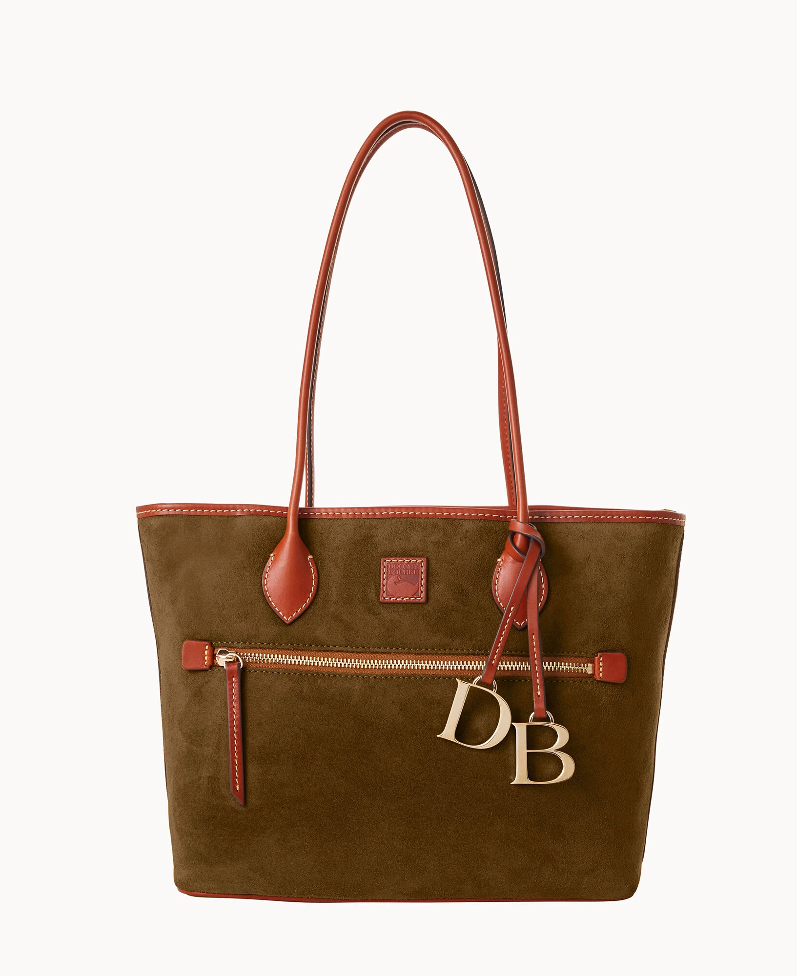 Suede Tote Amber 19 Suede Tote Amber - Image 17