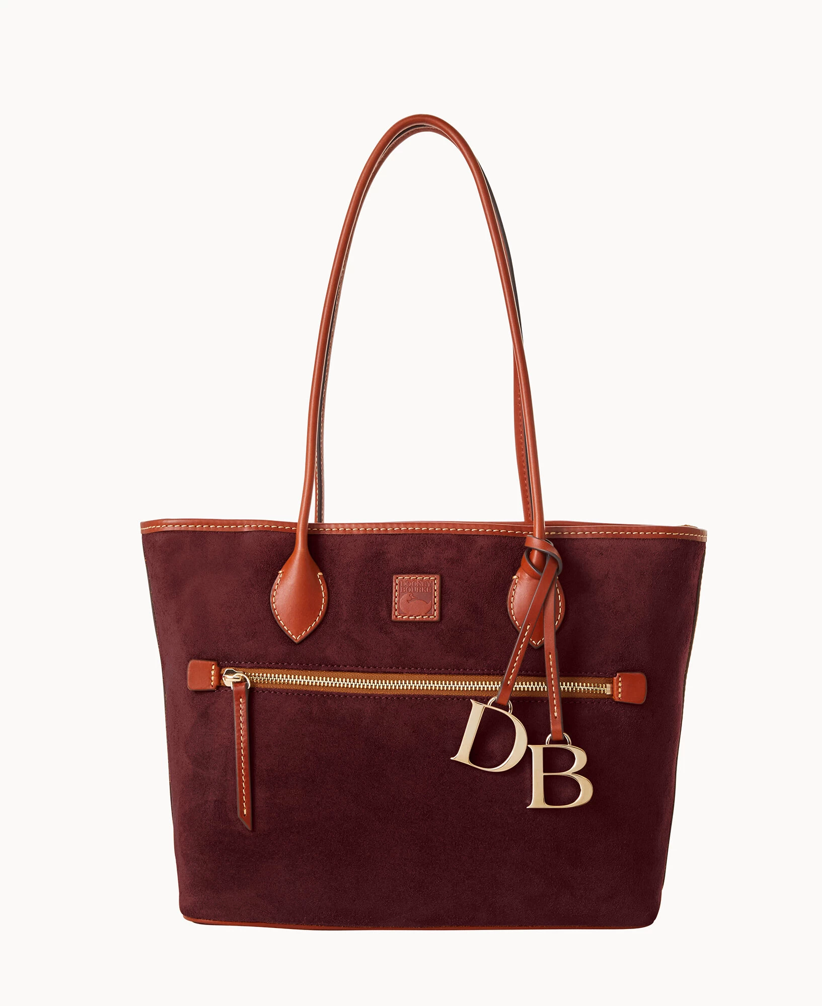 Suede Tote Amber 20 Suede Tote Amber - Image 18