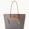 Pebble Grain Large Tote Slate -Online Sale Dooney & Bourke B1965G 9PSLPAKR