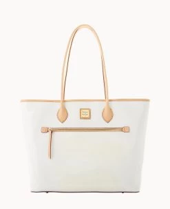 Patent Large Tote Clementine 34 Patent Large Tote Clementine -Online Sale Dooney & Bourke B1965G PTWHSVNA