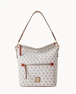 Gretta Large Sac Bone -Online Sale Dooney & Bourke B1967G NGBOPATN 2