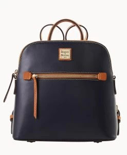 Wexford Leather Backpack Midnight Blue -Online Sale Dooney & Bourke B1968G JKMDPANA 1