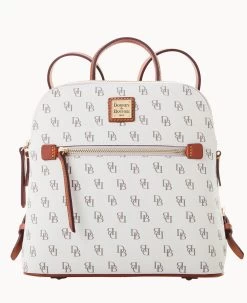 Gretta Backpack Bone 22 Gretta Backpack Bone -Online Sale Dooney & Bourke B1968G NGBOPATN 1