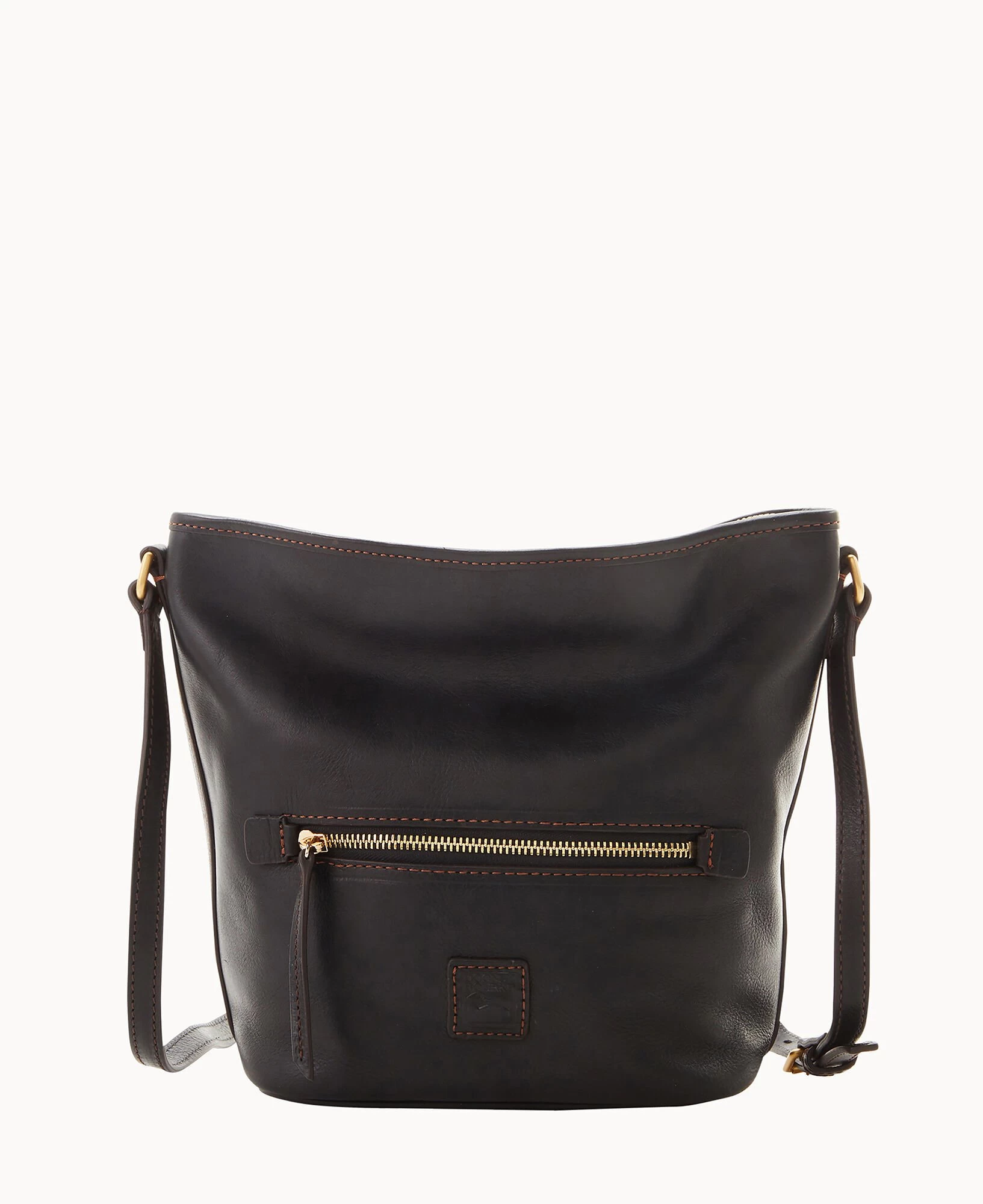 Florentine Zip Sac Black Black 7 Florentine Zip Sac Black Black - Image 5
