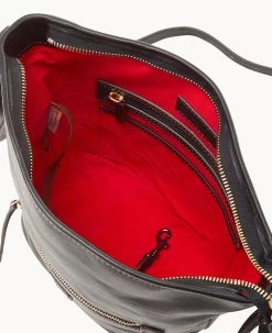 Florentine Zip Sac Black Black 21 Florentine Zip Sac Black Black -Online Sale Dooney & Bourke B1972D SCBLSCBL ALT2 1