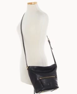Florentine Zip Sac Black Black 18 Florentine Zip Sac Black Black -Online Sale Dooney & Bourke B1972D SCBLSCBL ALT4
